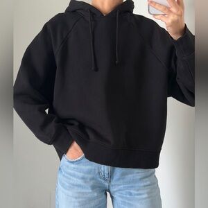 Zara cotton blend hoodie sweatshirt
